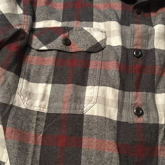 Mens Patagonia Flannel Long Sleeve Button Down Shirt Size Large New - Picture 2 of 5